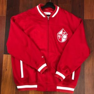 Mitchell & Ness 49ers Jacket